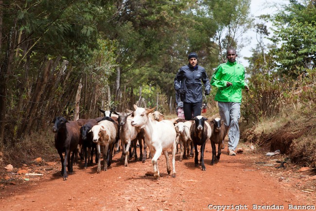 Kenyan athletes lead revolution in running.